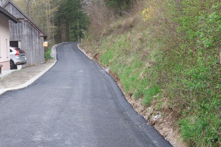 ASFALTIRANJE CESTE SKOZI TOPOL 04 FOTO LJUBO VUKELIČ